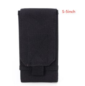 Molle Mobile Phone Bag Waist Bag Men's Sports Running Coin Purse Universal Multifunctional Vertical Belt Portable Wear Belt (Option: 1style-S 5inch)